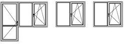 схема деревянного окна